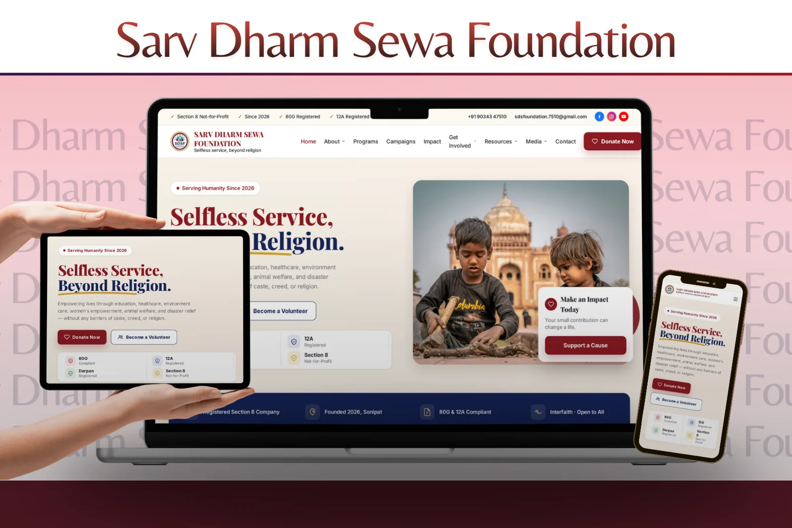 Sarv Dharm Sewa Foundation - NGO